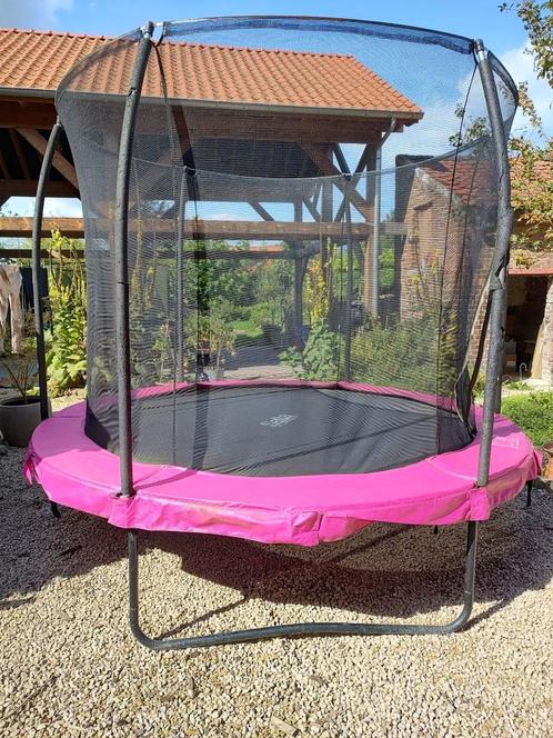 Trampoline avec filet de sécurité - ø 305 cm, Enfants & Bébés, Jouets | Extérieur | Trampolines, Utilisé, Enlèvement