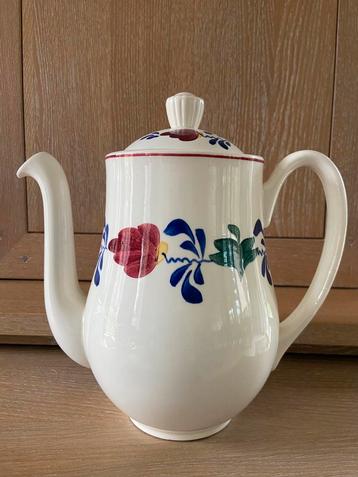 Koffiepot Boerenbont Regout Maastricht beschikbaar voor biedingen