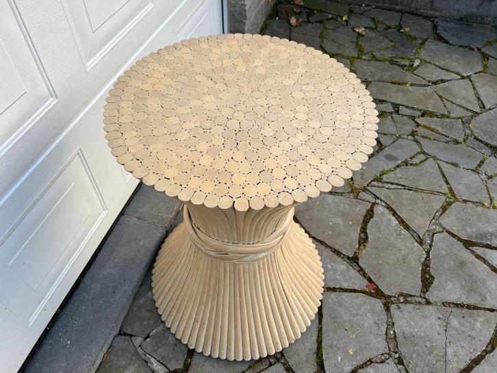 Pied de table, Maison & Meubles, Tables | Tables à manger, Utilisé, 50 à 100 cm, 50 à 100 cm, Quatre personnes, Rond, Verre, Autres matériaux