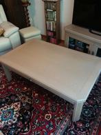 prachtige eiken salontafel met opbergschuif,, Huis en Inrichting, Ophalen of Verzenden, Zo goed als nieuw