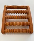 Houten voetmassage bankje, Sport en Fitness, Massageproducten, Ophalen, Zo goed als nieuw