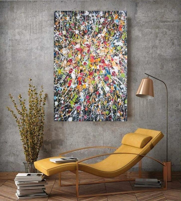 Believe in  yourself, Antiek en Kunst, Kunst | Schilderijen | Abstract, Ophalen of Verzenden