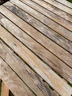 Tuinstoelen/tafel, Tuin en Terras, Ophalen, Gebruikt, Vierkant, Inklapbaar