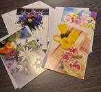 4 kaartjes met enveloppe, Diversen, Ophalen of Verzenden, Nieuw
