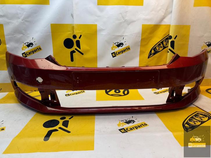 voorbumper Skoda Fabia Facelift origineel bumper 6V0807221F, Auto-onderdelen, Carrosserie, Bumper, Skoda, Voor, Gebruikt