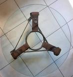 Salontafel in ijzer, Ophalen, 50 tot 100 cm, 50 tot 100 cm, Glas