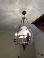 Luster, Huis en Inrichting, Lampen | Kroonluchters, Ophalen, Gebruikt, Glas