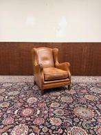 Klassiek Engels Schaapsleder Chesterfield Fauteuil, Antiek en Kunst, Ophalen of Verzenden