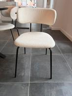 5 Witte eettafel stoelen, Ophalen, Zo goed als nieuw