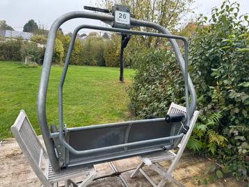2-zits stoeltjeslift (ski/deco/loft/tuinbank) beschikbaar voor biedingen