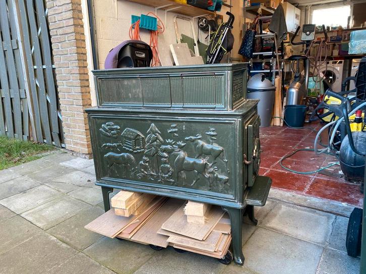 Jotul 118N, Huis en Inrichting, Kachels, Gebruikt, Vrijstaand, Houtkachel, Hout, Ophalen