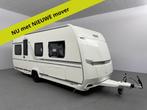 Fendt Apero 515 SG NIEUW Enkele bedden Mover nieuw monteren, Caravans en Kamperen, Hordeur, Rondzit, Fendt, 5 tot 6 meter