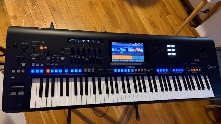 Yamaha GENOS 1 in perfecte staat, Muziek en Instrumenten, Keyboards, Zo goed als nieuw, 76 toetsen, Yamaha, Aanslaggevoelig, Midi-aansluiting