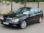 Mercedes-Benz E350 V6 Lichte vracht (€165 tax, 0 BIV), Auto's, Zwart, 3500 cc, Zwart, Leder