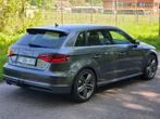 Audi A3 Sportback SLine - 1.4TFSI - 2016 - 106dkm - Garantie, Argent ou Gris, Achat, Euro 6, Entreprise