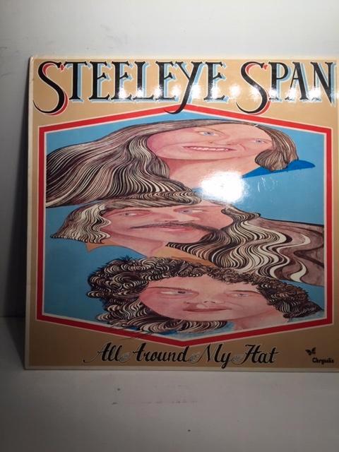 LP - Steeleye Span - All Around My Hat ( Vinyl ), Cd's en Dvd's, Vinyl | Rock, Zo goed als nieuw, Overige genres, 12 inch, Ophalen of Verzenden