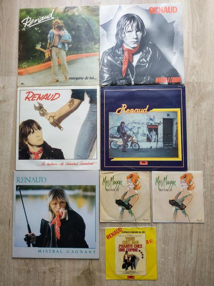 RENAUD LOT OU PIÈCE, CD & DVD, Vinyles | Rock, Utilisé, Pop rock, Envoi