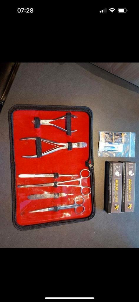 Stekbenodigdheden koraal, Dieren en Toebehoren, Vissen | Aquaria en Toebehoren, Zo goed als nieuw, Ophalen of Verzenden