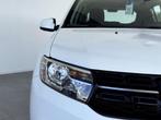 Dacia Sandero 1.0i SCe -1ERPRO-AIRCO-GPS-BLUETOOTH-TVA, Auto's, Dacia, Stof, Gebruikt, 1045 kg, Wit
