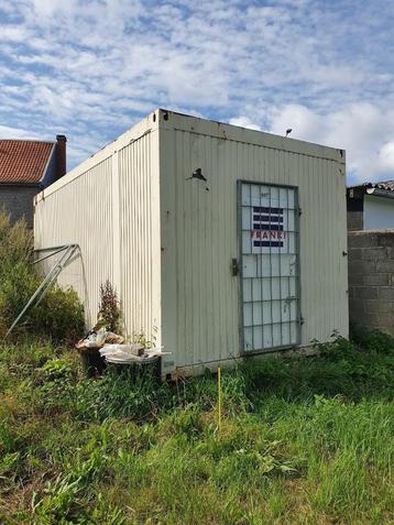 Conteneur bureau, Enlèvement