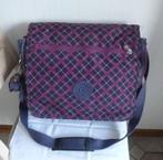 Kipling grote schoudertas (school) „Madhouse” + aap, Ophalen of Verzenden, Gebruikt, Paars, Kipling