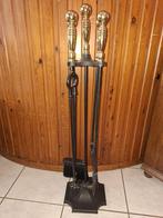 Antieke haardset, Antiek en Kunst, Ophalen, Brons