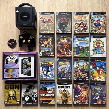Nintendo Gamecube-console + spellen  beschikbaar voor biedingen