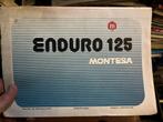 Shopmanual, partslist Montesa 125 Enduro, Motoren, Ophalen of Verzenden, Overige merken