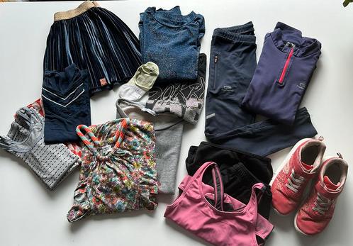 Pakket meisjeskledij 9-10j maat 134-140, Kinderen en Baby's, Kinderkleding | Kinder-kledingpakketten, Gebruikt, Maat 134, Ophalen