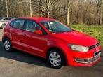 VW Polo 6r 1,2 Benzin Duitse documenten, Autos, Volkswagen, Rouge, Achat, Boîte manuelle, Noir