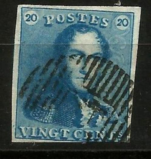 België 1849 Kon. Leopold I OBP 2, Postzegels en Munten, Postzegels | Europa | België, Gestempeld, Overig, Koninklijk huis, Met stempel