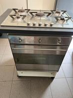 Kookvuur op gas en oven electrich  in mobiel meubel gebouwd, Elektronische apparatuur, Ophalen of Verzenden, Zo goed als nieuw