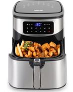 Swiss Pro+ - Airfryer 10L XXXL - Zwart Touchscreen . Nieuw!!, Elektronische apparatuur, Ophalen of Verzenden, Nieuw, Airfryer