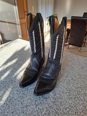 Mooie Lederen Damescowboy laarzen TONY MORA - maat 38/39 beschikbaar voor biedingen
