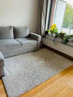 Tapijt, laagpolig, gebroken wit 133x195cm IKEA, Huis en Inrichting, Stoffering | Vloerbedekking, Ophalen, Zo goed als nieuw, Wit