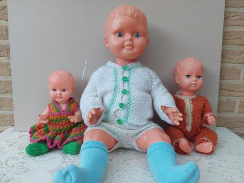 3 poupées vintage, années 1950, Enfants & Bébés, Jouets | Poupées, Utilisé, Enlèvement ou Envoi