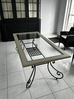 Eettafel, Huis en Inrichting, Tafels | Eettafels, Ophalen, Gebruikt, Rechthoekig, Eikenhout