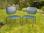 2 metalen tuinstoelen, Ophalen, Zo goed als nieuw