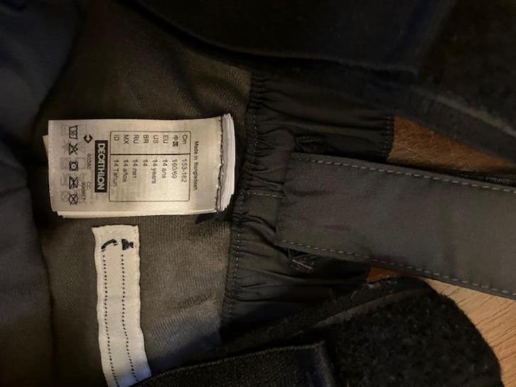 skibroek tiener, Kinderen en Baby's, Kinderkleding | Maat 152, Zo goed als nieuw, Jongen of Meisje, Broek, Ophalen