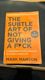 The subtle art of not giving a Fuck - Boek - Mark Manson, Zo goed als nieuw, Ophalen