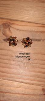 Superbes boucles d'oreilles à clip, Bijoux, Sacs & Beauté, Enlèvement ou Envoi, Comme neuf