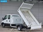 Iveco Daily 35C14 Nwe model Kipper Dubbel cabine Trekhaak Ai, Autos, Camionnettes & Utilitaires, 3500 kg, Tissu, Cruise Control