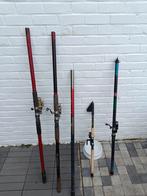 Vis hengels, Watersport en Boten, Hengelsport | Zeevissen, Ophalen of Verzenden, Zo goed als nieuw