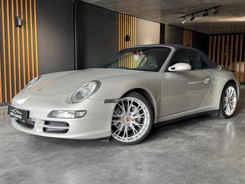 Porsche 911 Carrera 4 Cabriolet 3.6i Tiptronic S, Auto's, Porsche, Bedrijf, Te koop, Adaptieve lichten, Airconditioning, Bluetooth