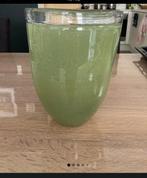 Vaas Rasteli groen . Nieuwprijs 69,90, Huis en Inrichting, Ophalen, Zo goed als nieuw, Groen, Glas