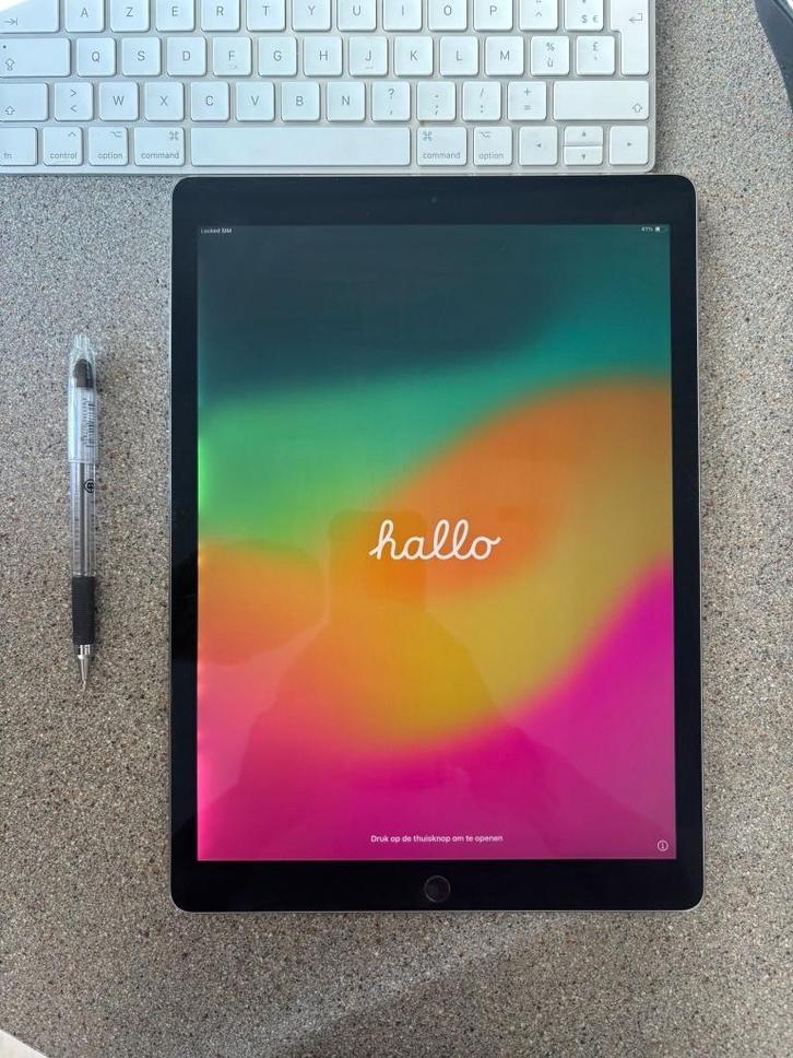 iPad Pro 12,9 inch 2e generatie (A1671) - Zeer goede staat, Computers en Software, Apple iPads, Zo goed als nieuw, Apple iPad Pro