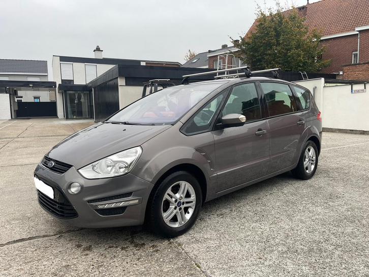 Ford S-Max 1.6 TDCi – 2015 – 190.000km’s - euro 5, Auto's, Ford, Bedrijf, Te koop, S-Max, Diesel, Euro 5, Handgeschakeld, Onderhoudsboekje