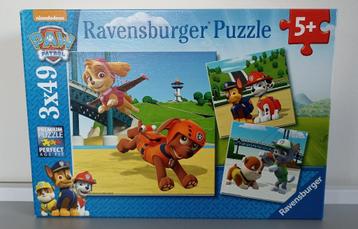 Puzzle 3x49 pièces - La Pat' Patrouille - Ravensburger beschikbaar voor biedingen