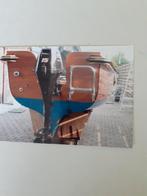 Houten vissersboot., Ophalen, Zo goed als nieuw, Hout, Buitenboordmotor