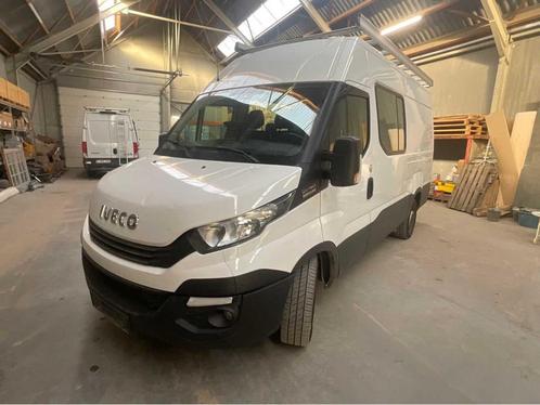 2018 Iveco Daily 35-160 Hi Matic dubbele cabine, Auto's, Bestelwagens en Lichte vracht, Iveco, Overige brandstoffen, Euro 6, Automaat